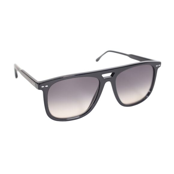 Isabel Marant Square Sunglasses - Black / Gray Gradient - NWT